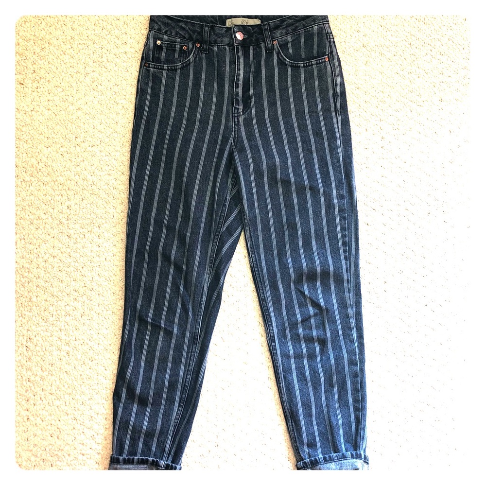 Unique Topshop mom jeans
